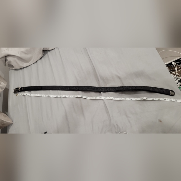 LEMAIREBlack Minimal West belt - Picture 11 of 12